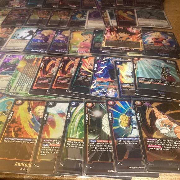 78 Dragon Ball foil card lot of 78 foil cards - Picture 15 of 16